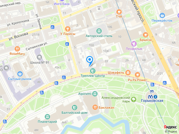Зеленая Тара на карте
