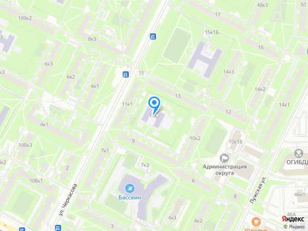 Детский сад 38, Калининский район на карте