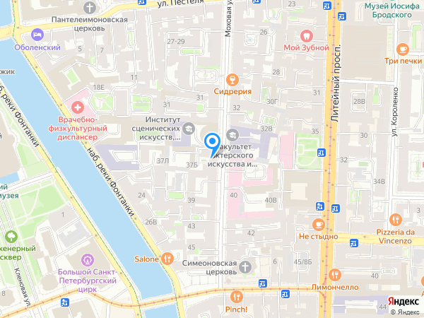 Детский сад 114, Центральный район на карте