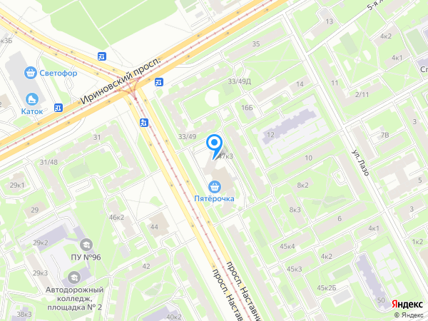Томсон на карте