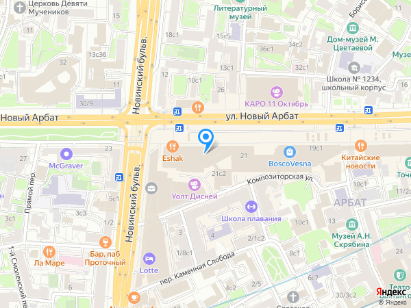 Стометров.рф на карте