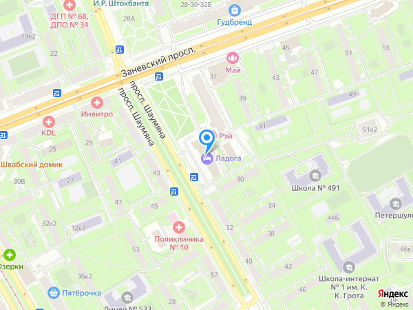 La Bellezza на карте