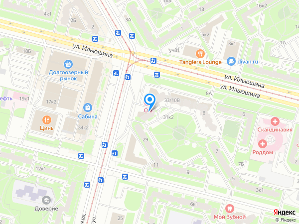 Стоматология НА СТАРОДЕРЕВЕНСКОЙ на карте