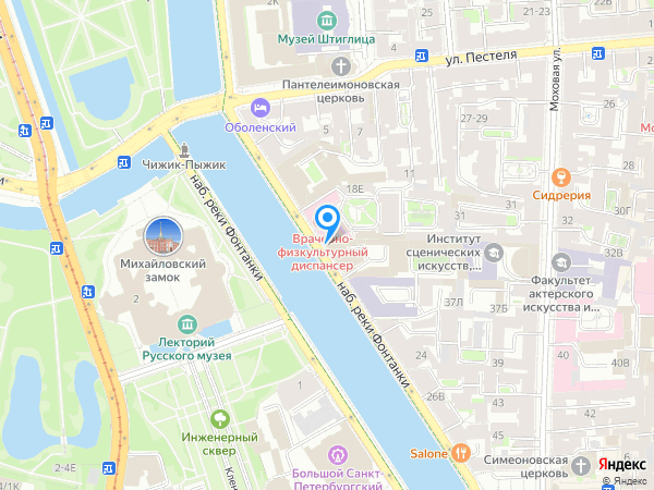 Детский сад 16, Центральный район на карте