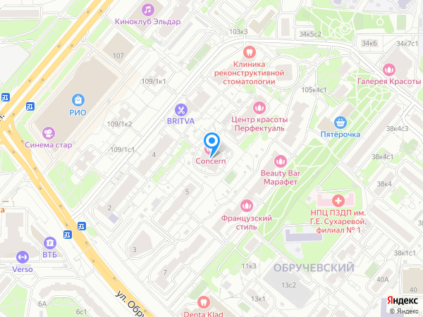 Concern на карте