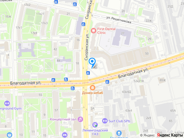 Офис продаж ЖК iD Park Pobedy на карте