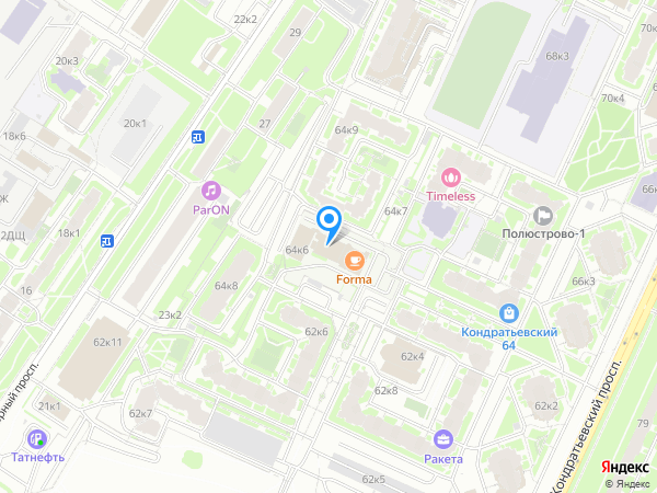 Olymp на карте