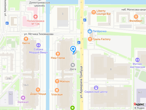 Балтийская Жемчужина на карте