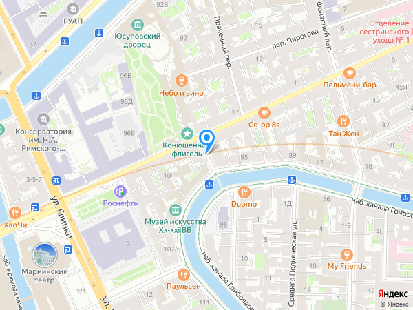 Гараж на карте