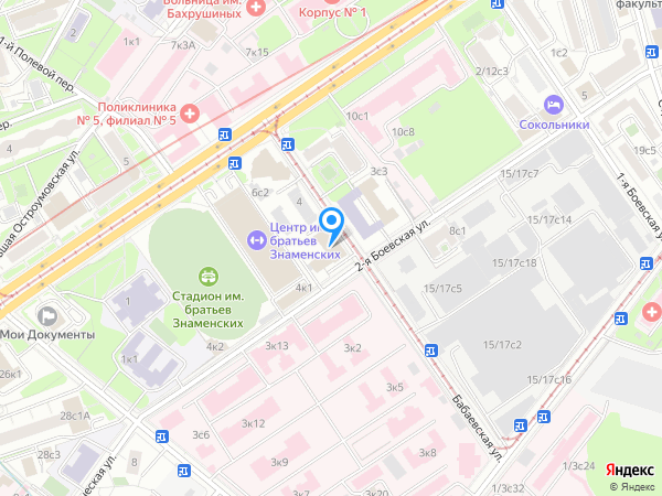 Клиника доктора Исаева на карте