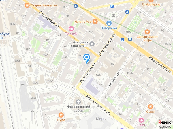 Джельсомино Cafe на карте