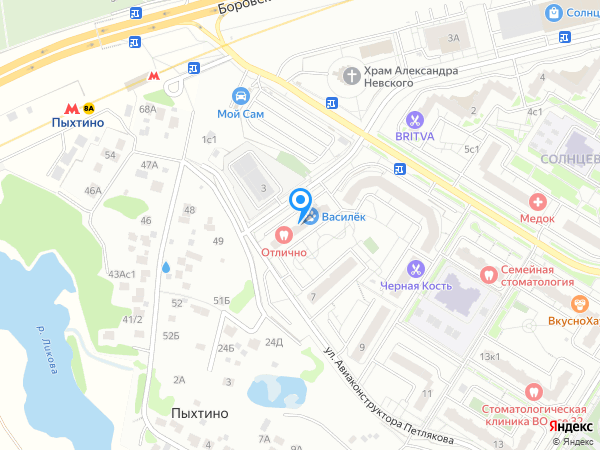 ОТЛИЧНО на карте