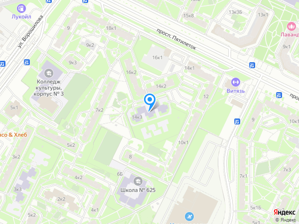 Детский сад 33, Невский район на карте