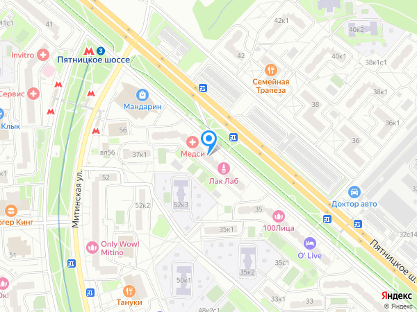 Голубая лагуна на карте