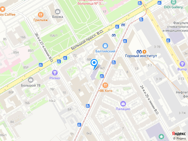 Шанхай на карте