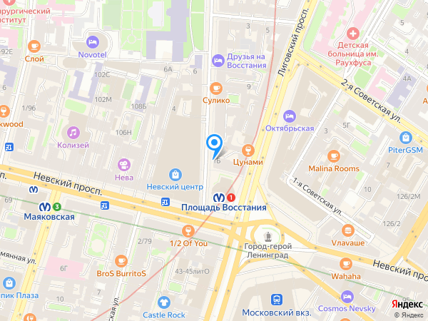 Парикмахерский Мир, ООО на карте