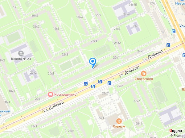 Федорова Елена Борисовна на карте
