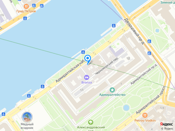 Детский сад 12, Адмиралтейский район на карте