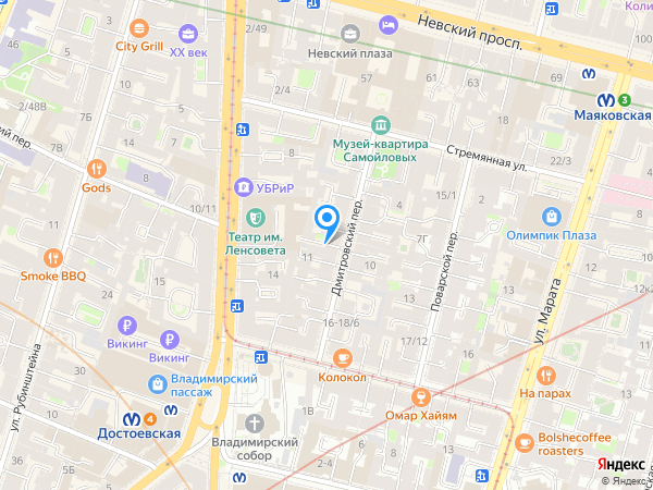 Детский сад 112, Центральный район на карте