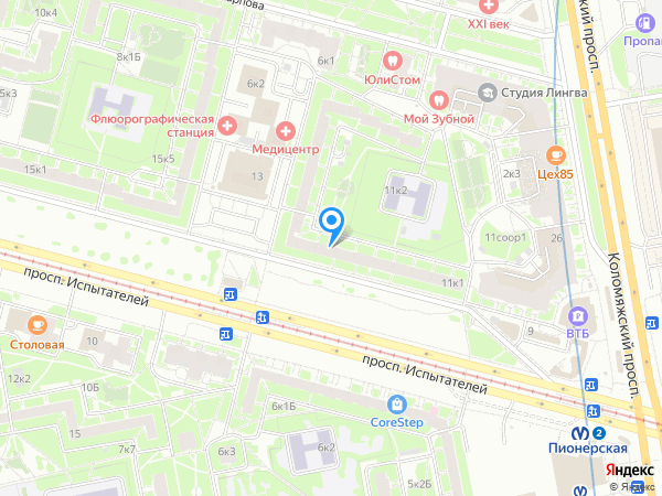Оболенцева О.В. на карте