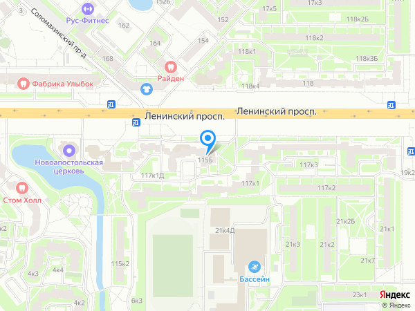 Школа художественной гимнастики на Ленинском проспекте GymBalance на карте