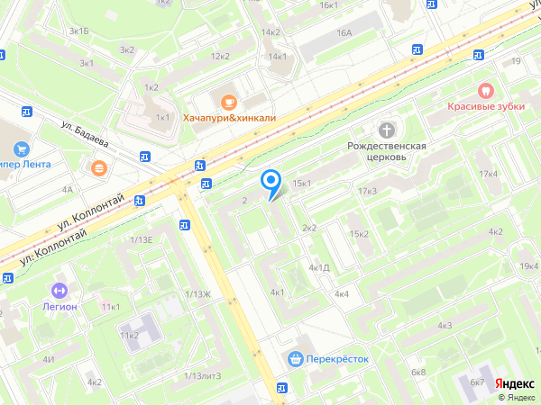 Конфетка на карте