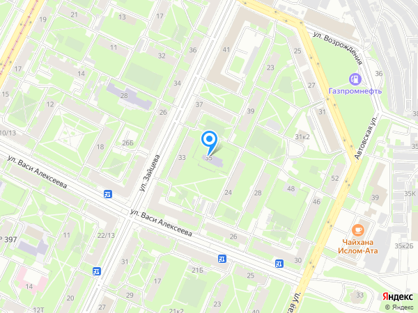 Детский сад 409, Кировский район на карте