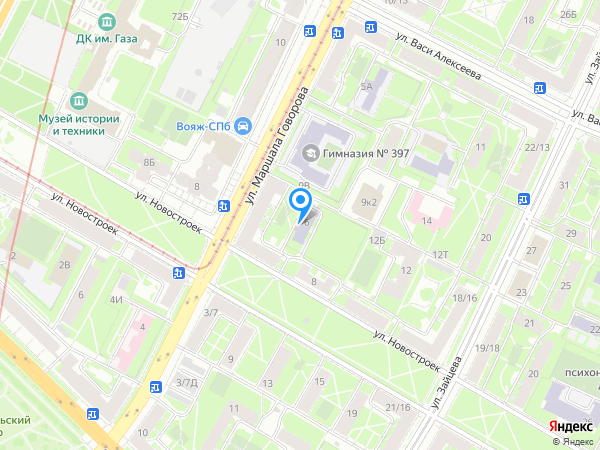 Детский сад 41, Кировский район на карте