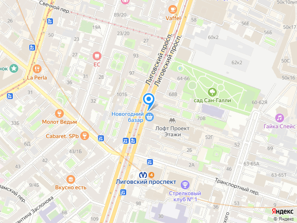 Capsula на карте