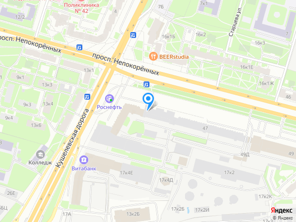 Квадра-Принт на карте