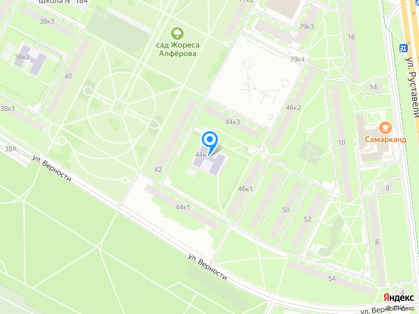 Детский сад 44, Калининский район на карте