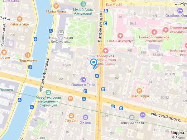 На парах на карте