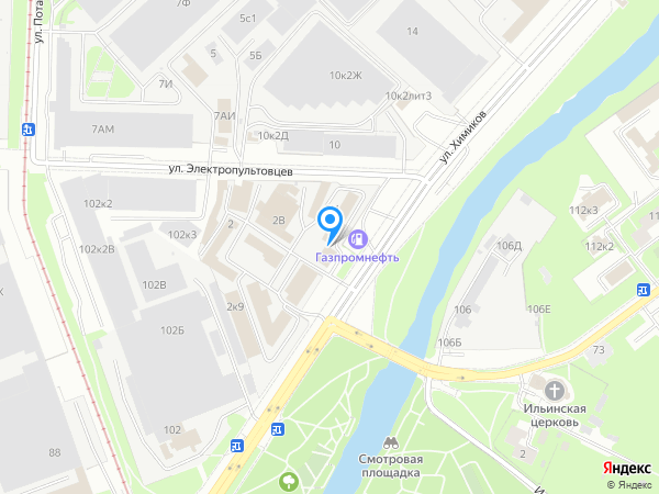 GM Сервис на карте