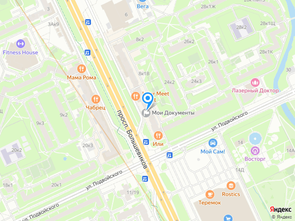 Такао на карте