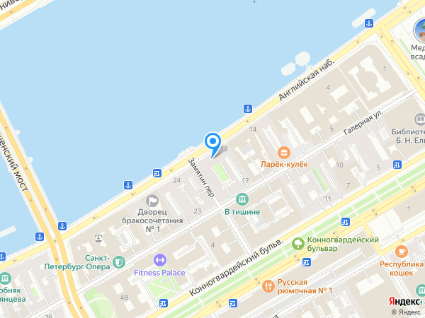 Апартаменты графа Орлова на карте