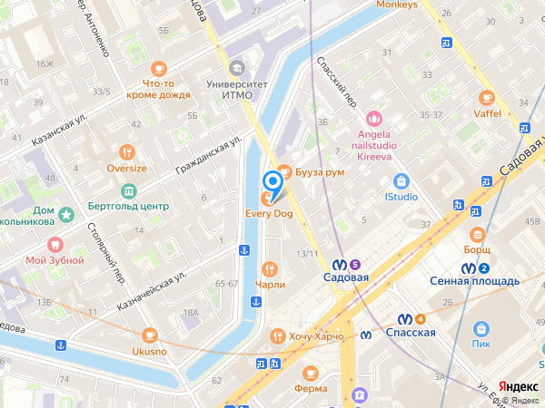 Демидов мост на карте