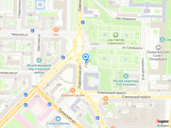 Газпромбанк по адресу ул. Пролетарской Диктатуры, д. 3, лит. А на карте