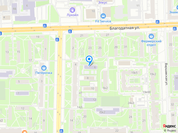 Детский сад 390, Московский район на карте