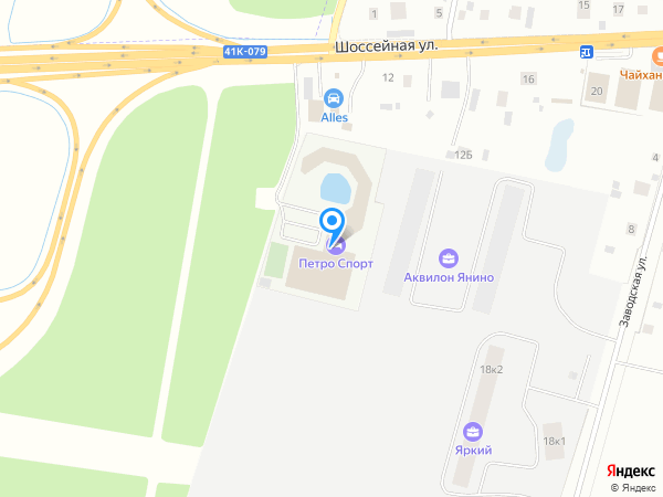 Петро Спорт Отель на карте