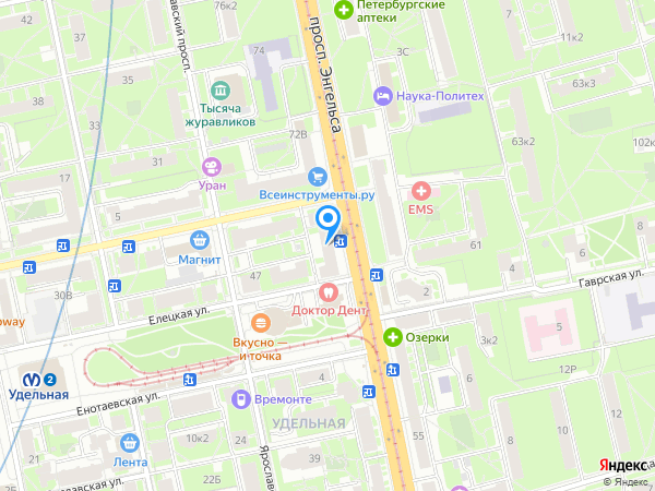 Эволюция Красоты на карте