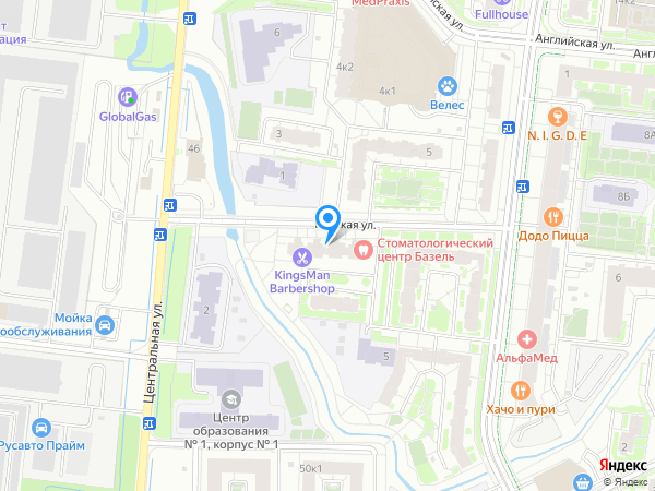 Академия комплексной стоматологии на карте