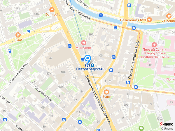 СТРОЙДОМСПБ на карте