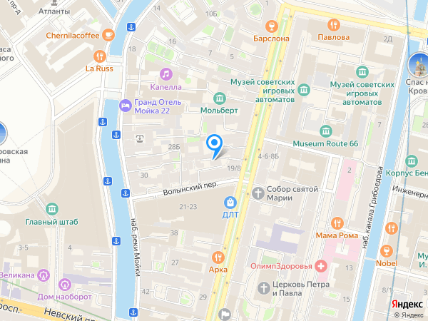 SkyHotel на карте