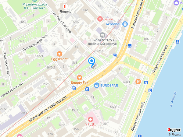 Орион на карте