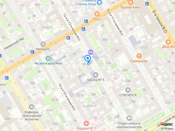 Русская коллекция на карте