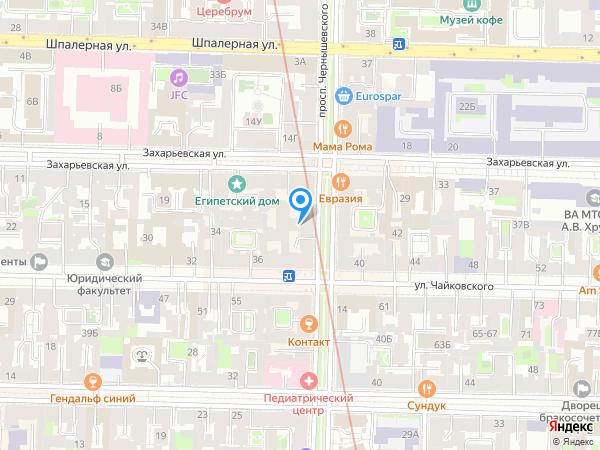 Детский сад 111, Московский район на карте