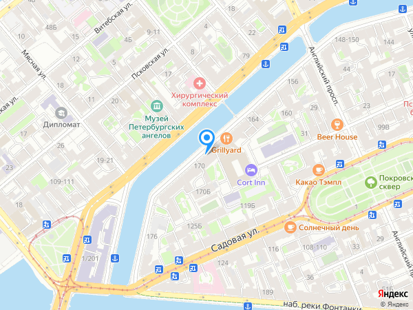 Детский сад 40, Адмиралтейский район на карте