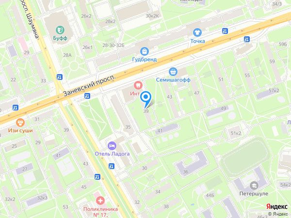 Алефс на карте