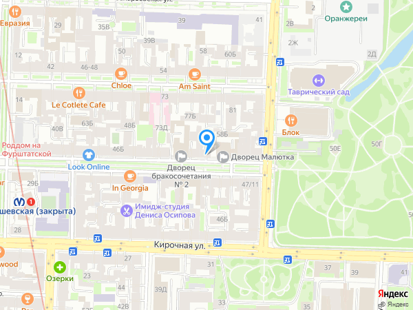 Глам на карте