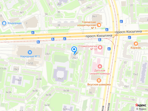 Радуга на карте